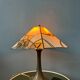 Art Deco stained glass table lamp