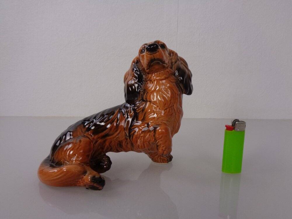 Porcelain Dachshund Figurine from Goebel, Germany, 1960s