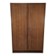 Vintage 1960s two-door wardrobe