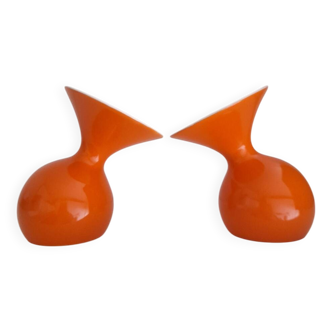 Lulu vase duo from Asa Selection Germany orange