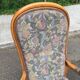 Voltaire armchair Louis Philippe in solid wood and fabric