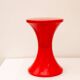 Original Tamtam Seat from the 1970s by Henry Massonnet – Bright Red