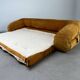 Nubuck leather amphibious sofa by Alessandro Becchi for Giovannetti,