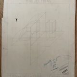Geometric industrial drawing • 1903