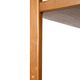 Scandinavian teak bookcase with pull-out desk