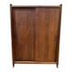 Vintage oak wardrobe - Sliding doors - 1950s