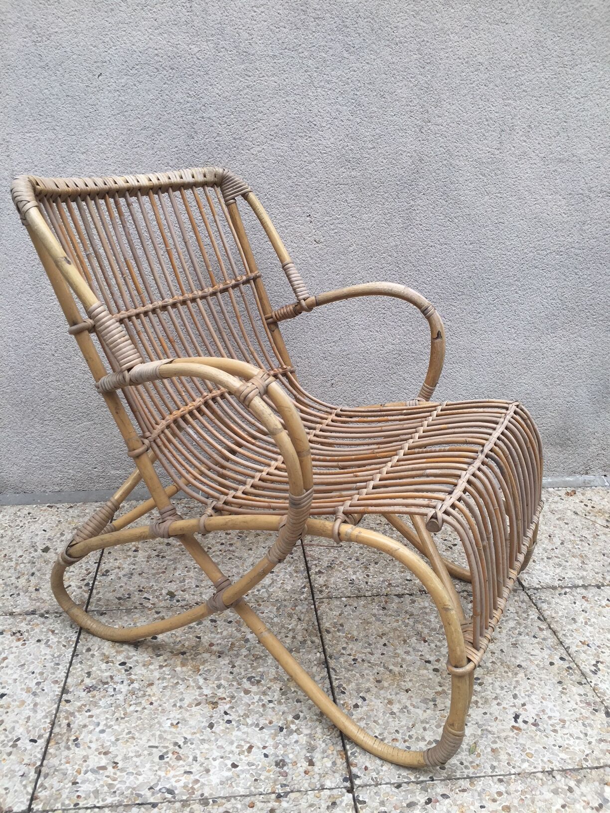 Armchair wicker
