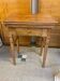 Desk desk in pitchpin early 20th century with drawer