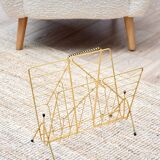 Brass magazine rack