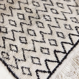 Handmade moroccan berber carpet 135 x 75 cm