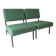 Vintage armchair in the style of Pierre Guariche, metal frame, 1960s.
