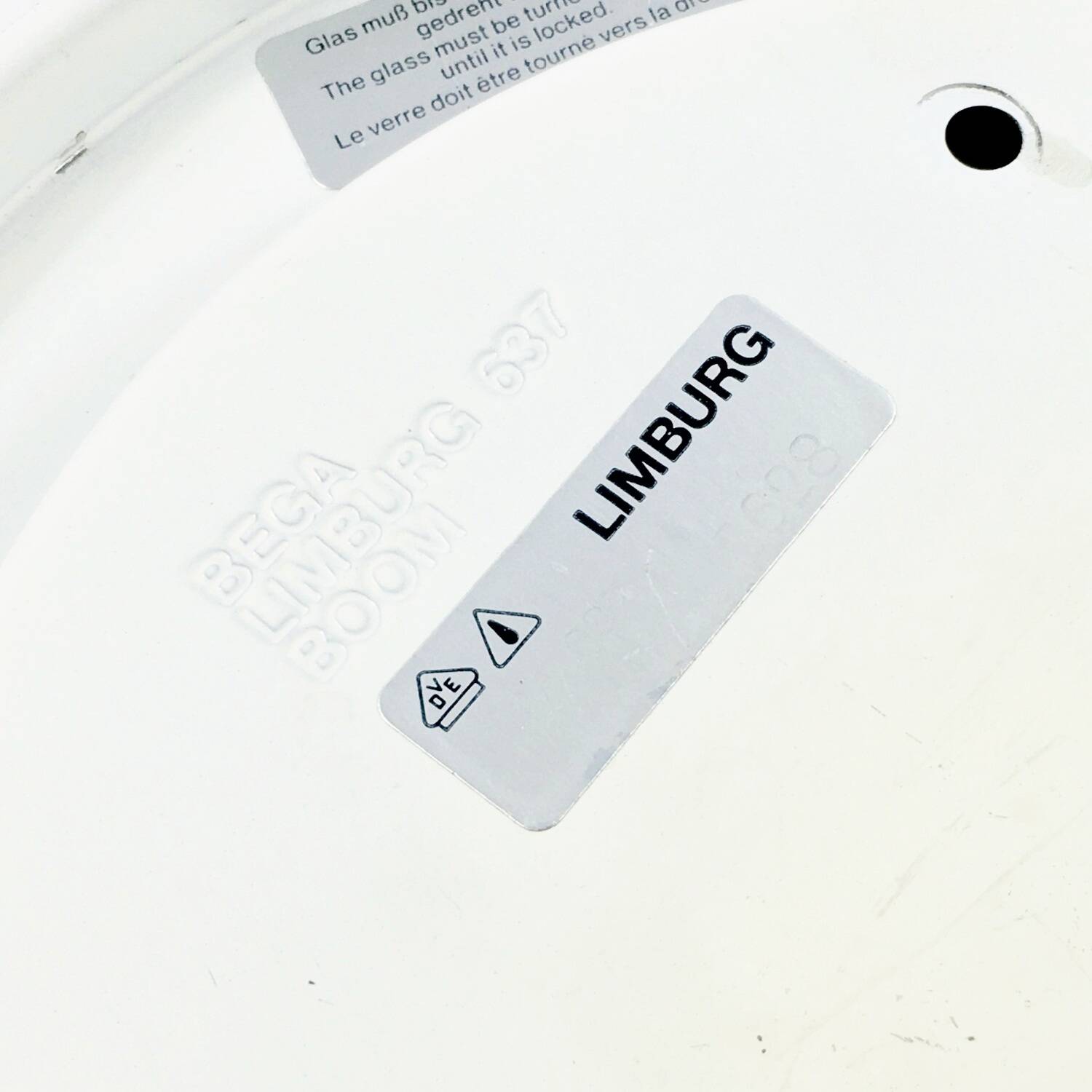 Mid-Century Bubble Glass Ceiling Light or Wall Light by Helena Tynell for Limburg, Germany, 1960s