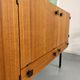 Vintage teak enfilade attributed to Gérard Guermonprez, 1960s design.