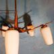 Chandelier suspension "Star" 1950s