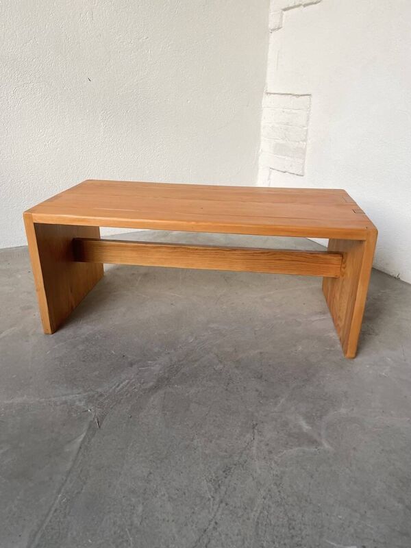 Table basse pin Maison Regain