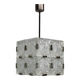 Mid-Century Square Clear Glass Pendant by K. Šenov, 1960s, Czechoslovakia