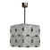 Mid-Century Square Clear Glass Pendant by K. Šenov, 1960s, Czechoslovakia
