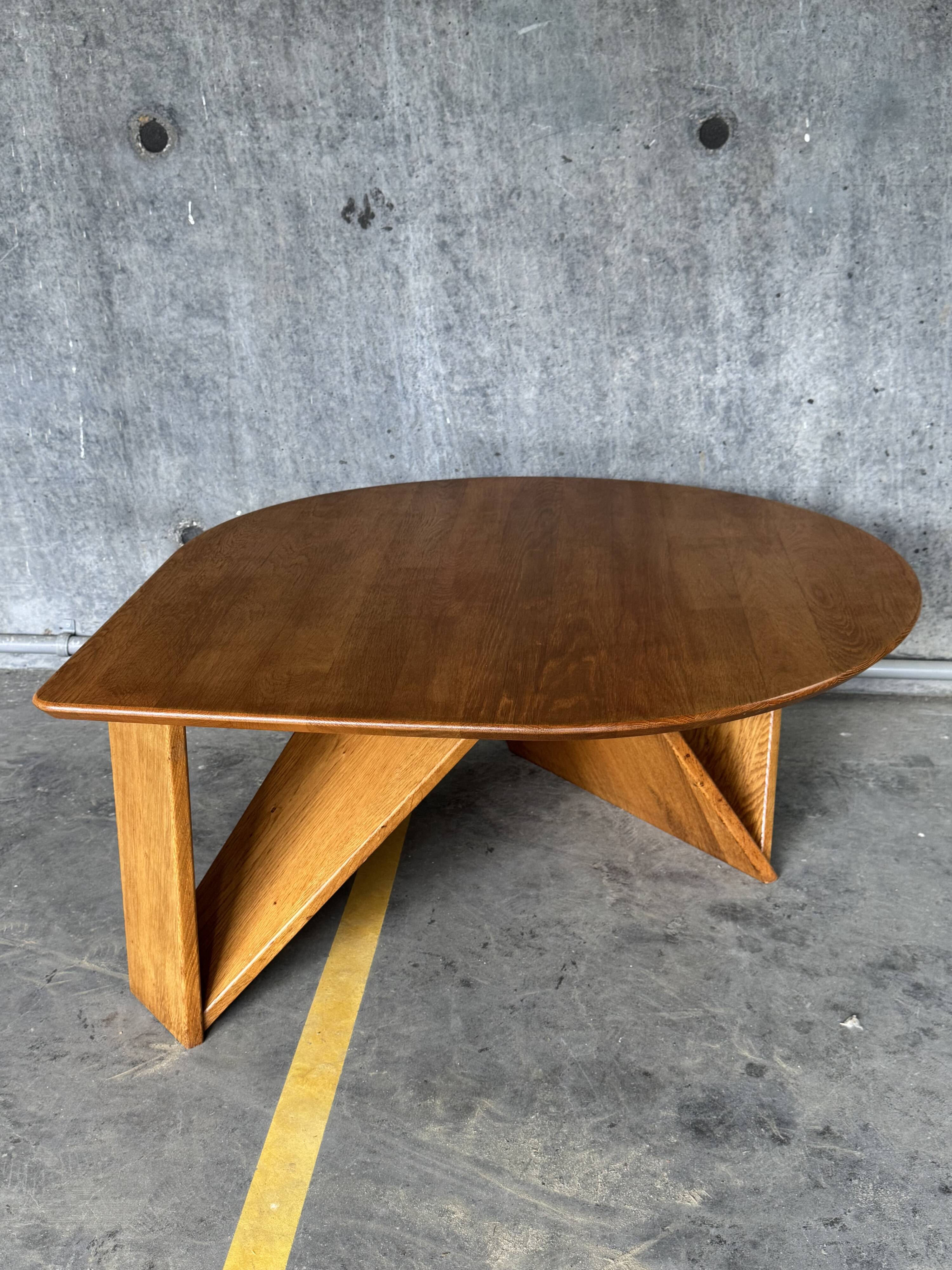 Modernist Brutalist Salon Table