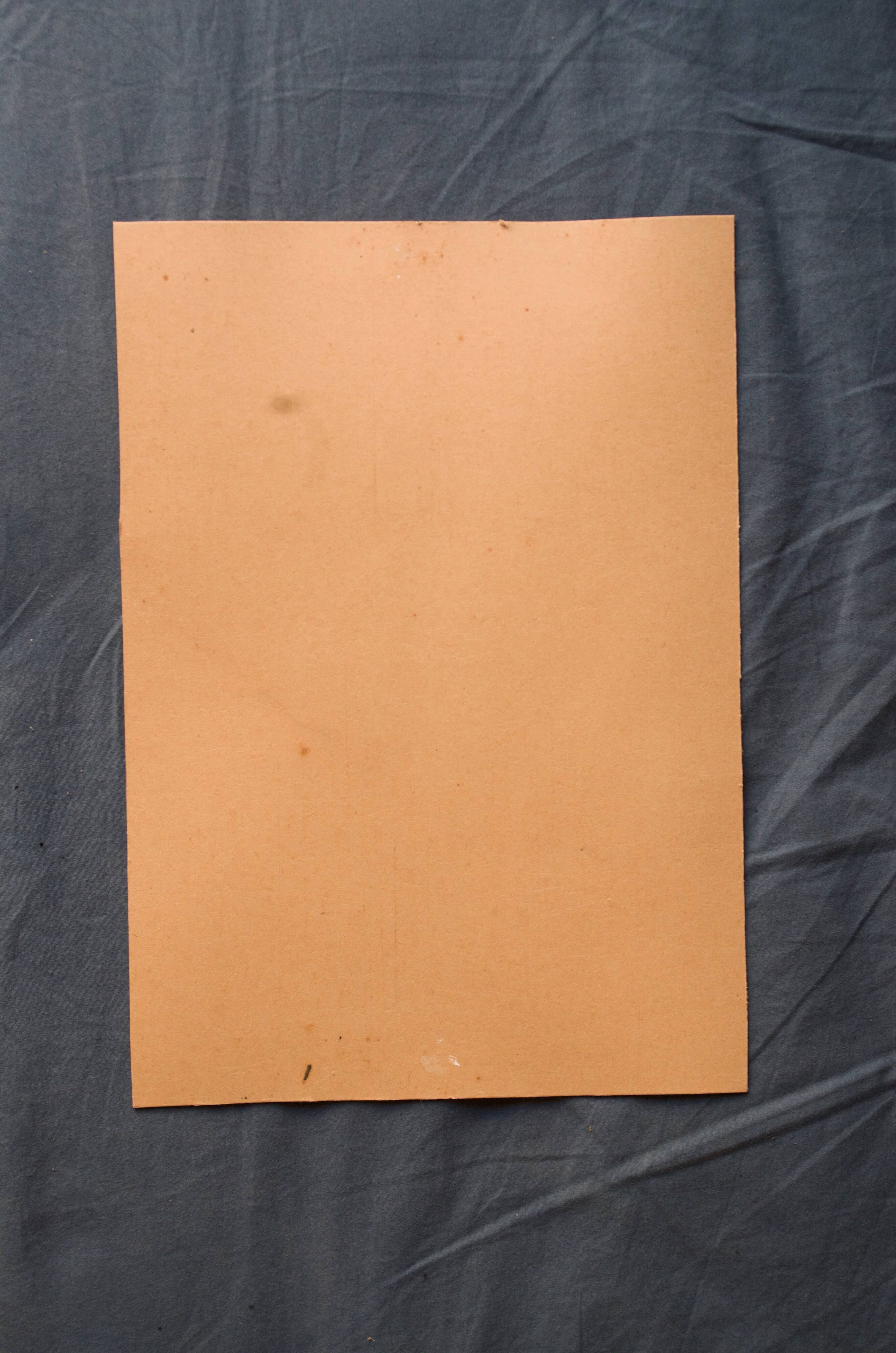 Original old drawing art nouveau portrait of a woman