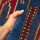 Tapis de prière turc vintage teinture végétale 170x100cm