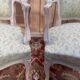 Paire de fauteuils cabriolets – Style Louis XV – Hêtre aérogommé – Tissu fl