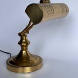 Brass notary lamp