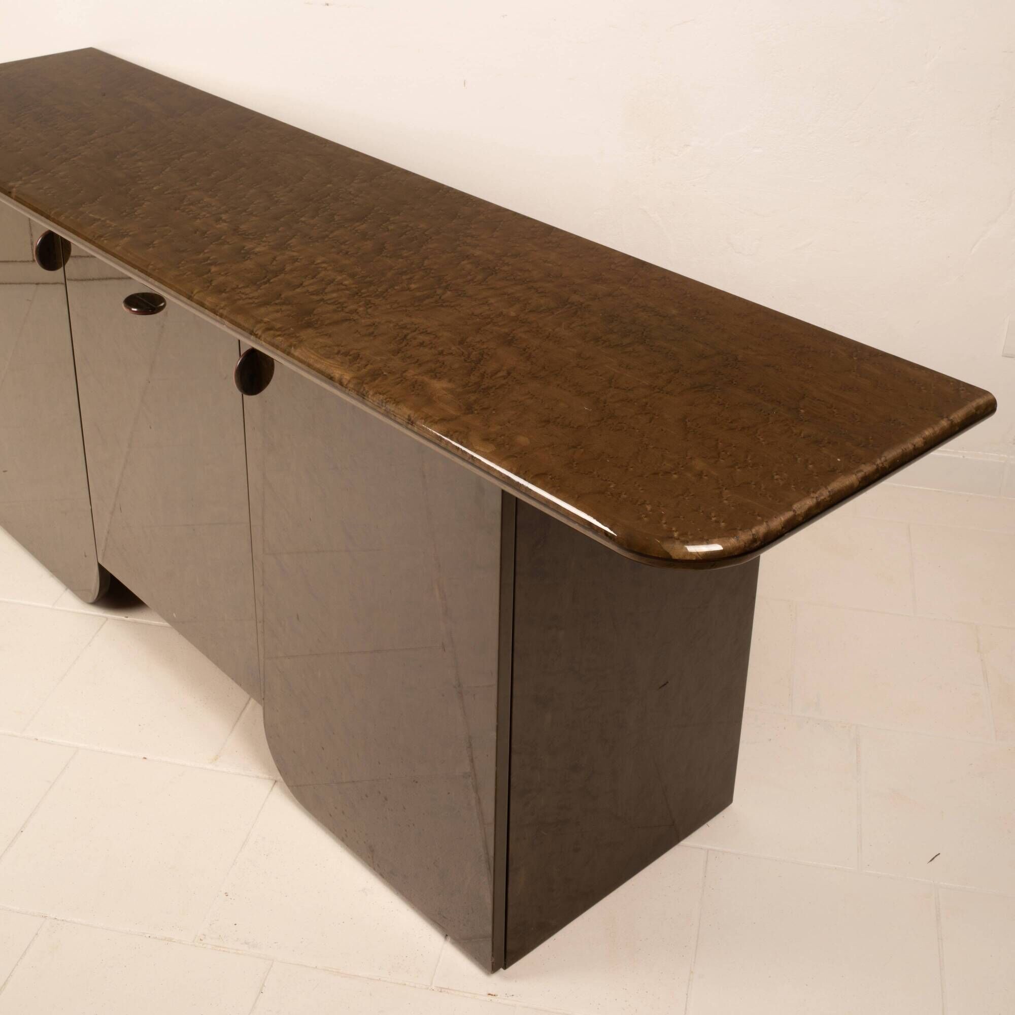Seven sideboard by Luigi Saccardo for Gasparello, small version