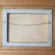 Table HST "animated pastoral landscape" HST signed (to be deciphered) + frame
