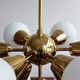 Vintage Czechoslovak Chandelier Sputnik by Kamenicky Senov, 1960s