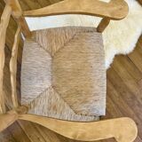 Armchair by the fireplace