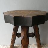 Solid wood tripod, mountain