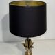 Brass flower lamp