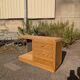 1970s rattan sideboard