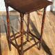 Turned Wood Style Bedside Table
