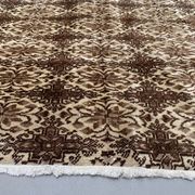 Vintage Turkish rug, tribal wool carpet, 272x200cm