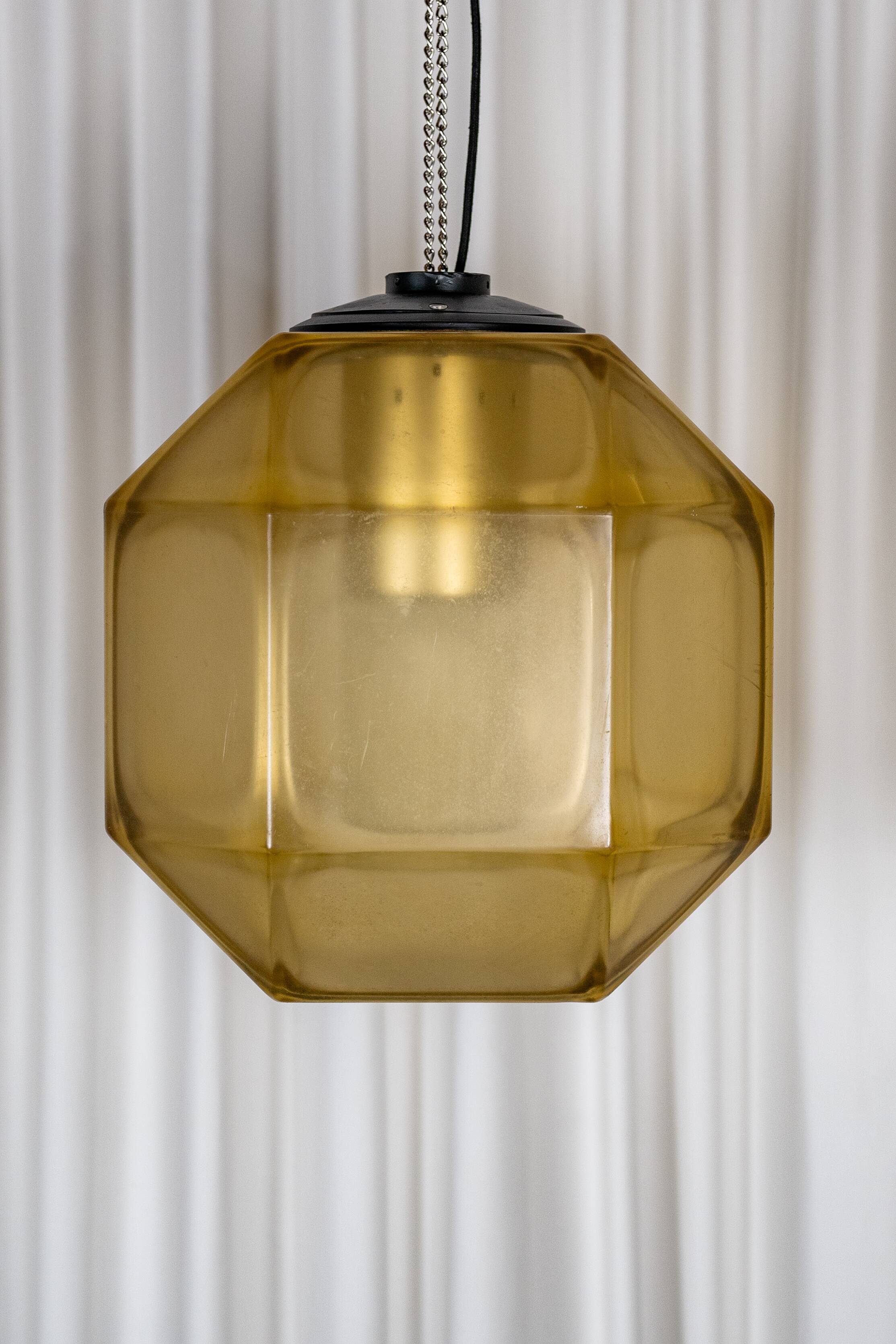 Industrial Plexiglass Pendant Light