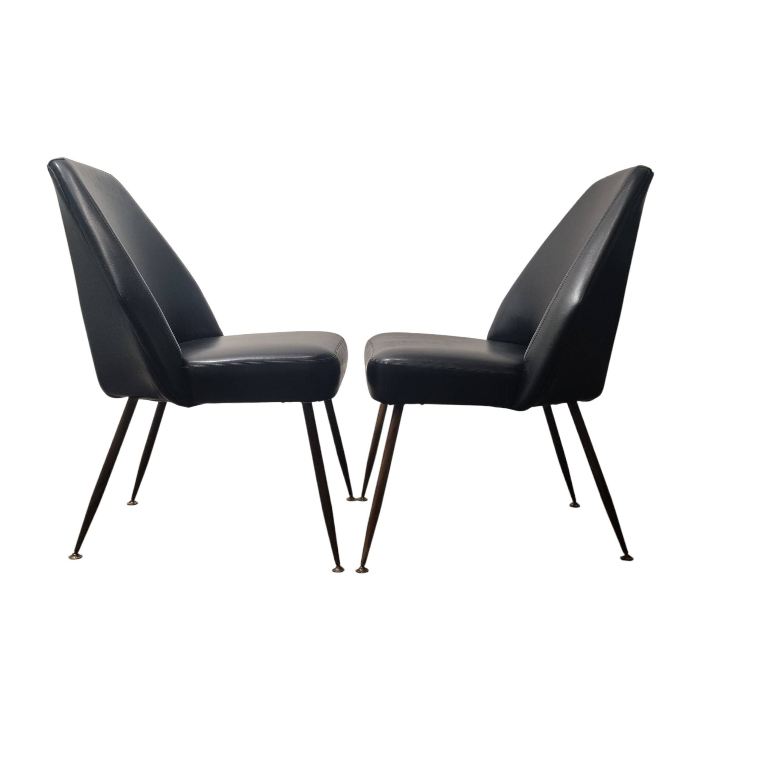 Campanula chairs 1950s – Carlo Pagani Arflex | Mid-century modern design furniture