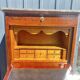 Mahogany drop-leaf secretary, Louis Philippe