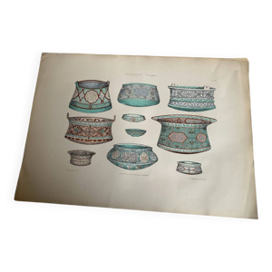 Lithographie ancienne - orientale
