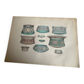 Ancient Oriental Lithography - Arab Ornaments