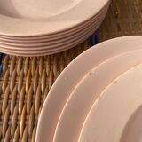 Service de table Digoin Sarreguemines Rose