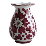 Hand painted vase made in Italy, Grazia Deruta style.