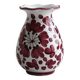 Hand painted vase made in Italy, Grazia Deruta style.