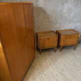 Pair of 1950 bedside tables