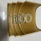 Large Brass Sconces Set of 4 by Hans Möller, Germany, 1960s