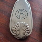 Christofle - Set of 6 Vendôme table spoons in silver-plated metal
