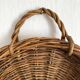 Panier en osier à suspendre