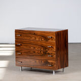 Scandinavian rosewood chest of drawers - 1960