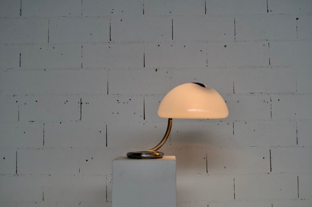 Lamp Serpente edition Martinelli Luce, 70s, by Elio Martinelli