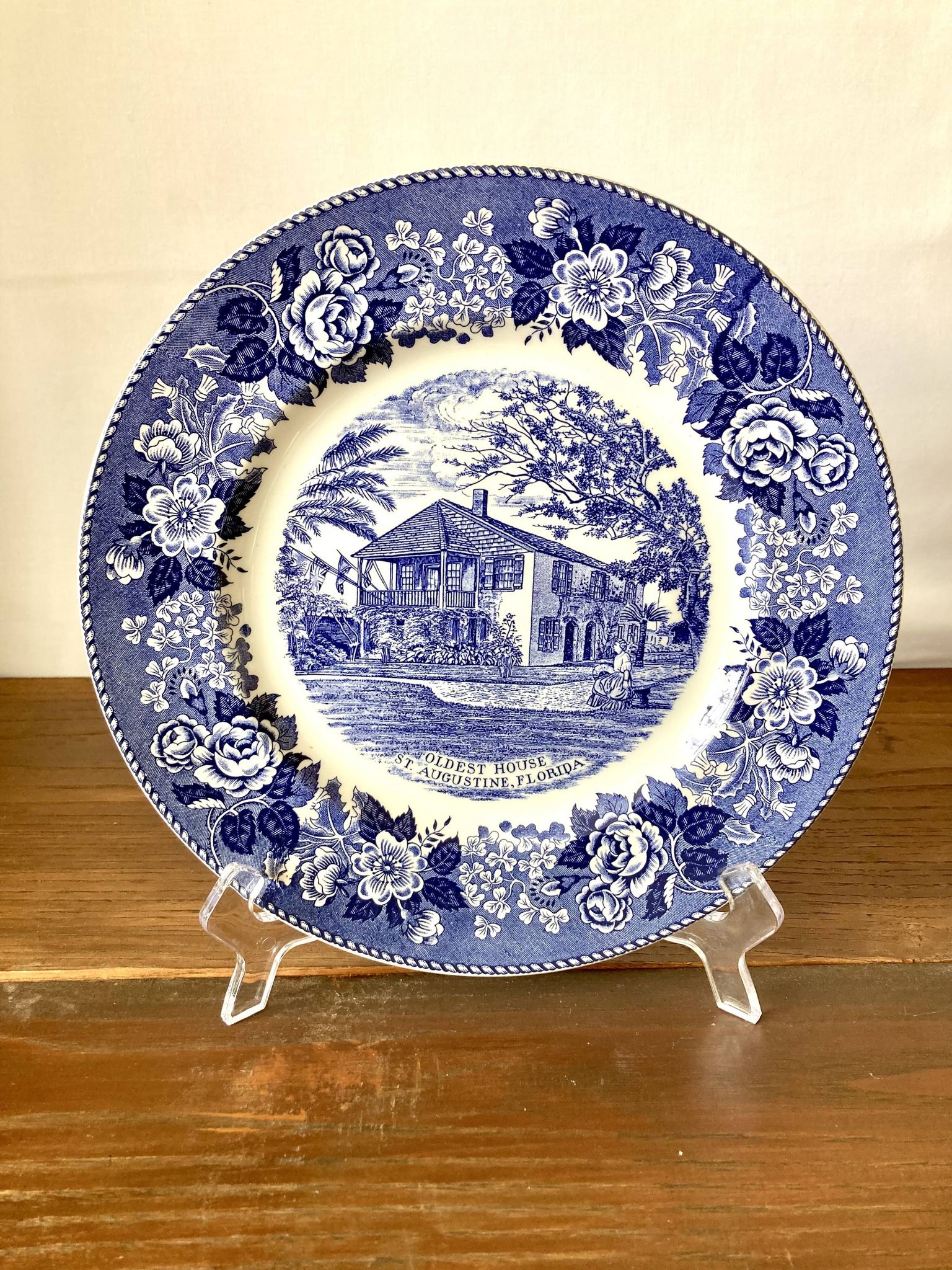 Assiette Old English Staffordshire